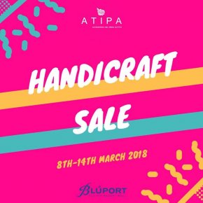 Bluport Handicraft Sale  8-14 มีนาคม 2561