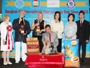 Bangkok FCI International Championship Dog Show 2012(AB2)