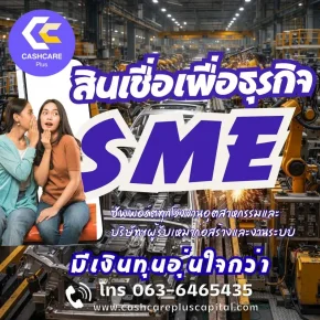 สินเชื่อเพื่อธุรกิจSME