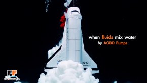 when fluids mix water by AODD Pumps (FLOWFLUID CO.,LTD.)