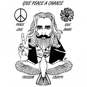 GIVE PEACE A CHANCE,CHARITY PROJECT TO SUPPORT PEACE & LOVE