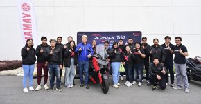 ยามาฮ่าจัดทริปสุดแม็กซ์ รวมพลชาว XMAX ร่วมทริปกับ น้าแมนไทยเรซซิ่ง กรุงเทพ - ระยอง 2 วัน 1 คืน พร้อมอิ่มบุญจุใจ