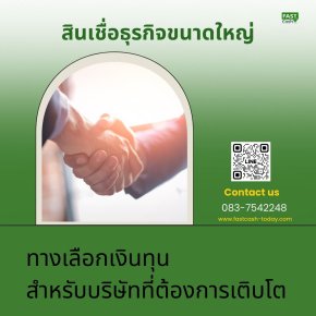 สินเชื่อธุรกิจขนาดใหญ่ ทางเลือกสำคัญสำหรับการขยายกิจการอย่างมั่นคง