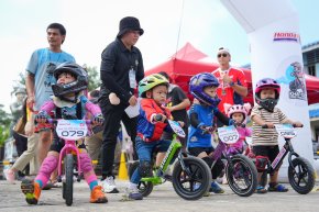ไทยฮอนด้า จัดกิจกรรมพิเศษจักรยานขาไถ นักบิดฟันน้ำนม ภายใน Honda Race to the One Village เพื่อให้เด็กๆ ได้ร่วมสัมผัสบรรยากาศในงาน ThaiGP 2026