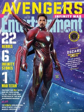 15 ปกใหม่ของ Entertainment Weekly ฉบับ Avengers Inifinity War!