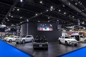 Mercedes-Benz โชว์วิสัยทัศน์ “Ambition to Lead”  พร้อมเผยโฉมยนตรกรรมระดับลักชัวรี่ครบทุกรุ่น ที่บูธ A19 ในงานมอเตอร์โชว์ ครั้งที่ 44  