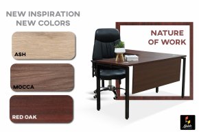 การเลือกสีโต๊ะทำงาน สีที่สร้างแรงบันดาลใจ จากธรรมชาติ