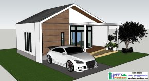 แจกแบบ3D แจกแบบบ้าน ไอเดียสำหรับการสร้างบ้านพักอาศัย สร้างร้านค้าสไตล์คาเฟ่ Happy Meebaan