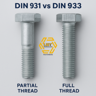 Fuul Thread Type Partial Thread vs Full Thread Bolts