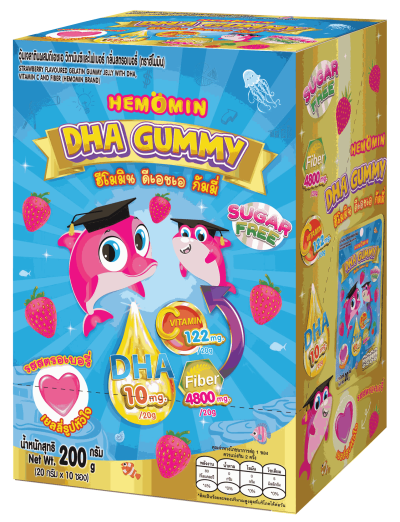 HEMOMIN DHA Gummy (20g.) HEMOMIN DHA Gummy (20g.)
