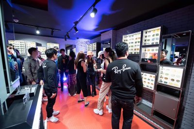 RAY-BAN Store เปิดตัวอย่างเป็นทางการแห่งแรกในประเทศไทยใจกลางสยาม เอาใจเหล่าคนรักแว่น