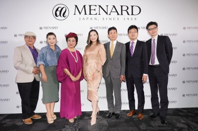 MENARD ลักซ์ชัวรี่แบรนด์จากญี่ปุ่น เปิดตัวแฟล็กชิพเคาน์เตอร์ ที่สยามทาคาชิมายะ ไอคอนสยาม