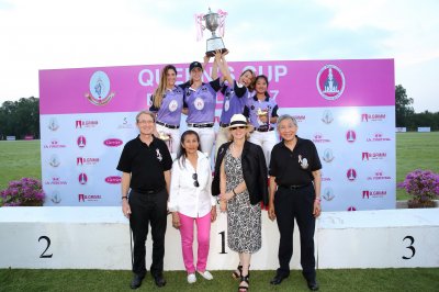 รวมพลังสีชมพูจากผู้หญิง ช่วยเหลือผู้ป่วยมะเร็งเต้านม Queen’s Cup Pink Polo 2017
