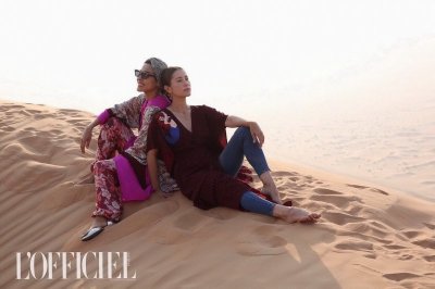 “L'Officiel” จัดแฟชั่นโชว์เอ็กคลูซีฟสุดหรู ท่ามกลางบรรยากาศทะเลทราย แห่ง อาบูดาบี