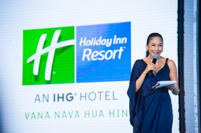 โรงแรม Holiday Inn Vana Nava Hua Hin เปิดตัวอลังการ พร้อมโชว์ เจนี่, ทาทา และ “คริสติน่า 