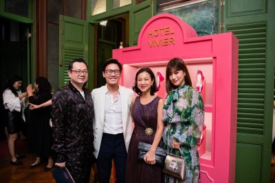 THE DEBUT OF ROGER VIVIER SPRING/SUMMER 2019 COLLECTION AT  HOTEL VIVIER