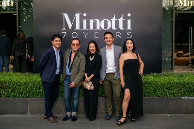 “ชนินทร์” ร่วมเฉลิมฉลอง 70 ปี แบรนด์ มิน็อตติ เปิดตัว MINOTTI Bangkok Flagship Store
