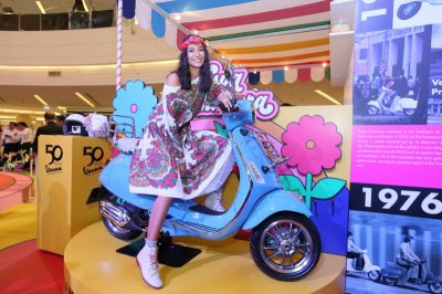 เวสป้า ฉลอง 50 ปี ย้อนรำลึกยุค ‘60s ในงาน Vespa Primavera Wonderland 