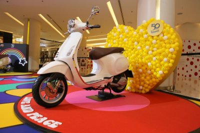 เวสป้า ฉลอง 50 ปี ย้อนรำลึกยุค ‘60s ในงาน Vespa Primavera Wonderland 