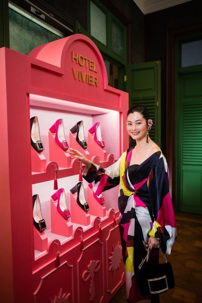 THE DEBUT OF ROGER VIVIER SPRING/SUMMER 2019 COLLECTION AT  HOTEL VIVIER