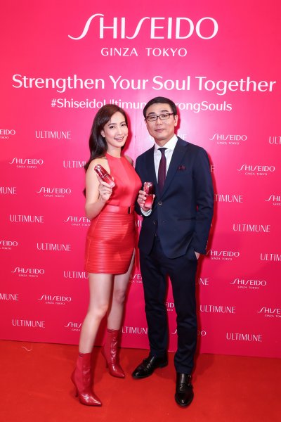 แต้ว ณฐพร ควง เจมส์ จิรายุ ร่วมงาน Strengthen Your Soul Together By Shiseido Ultimune