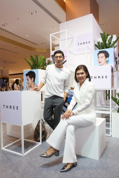 THREE เปิดตัว  ‘อ้อม’ สุนิสา เป็น THREE BRAND FACE คนแรกของไทย พร้อม THREE 2019 BASE MAKEUP