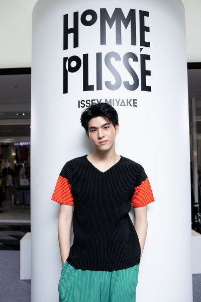 Thailand’s first official launch of HOMME PLISSÉ ISSEY MIYAKE