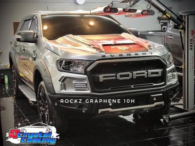 เคลือบแก้วกราฟีน ROCKZ GRAPHENE 10H รถฟอร์ด Everest Ford