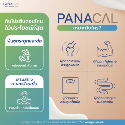 PANAPRO CAL Combined Protein แบบกระปุก