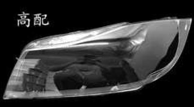 ฝาครอบเลนส์ไฟหน้า BMW Series 3 (2005-2012) - E90 / E91 Top ซีนอน/วงแหวน