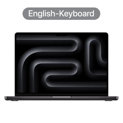 Apple MacBook Pro 14 : M3 Pro chip 11C CPU/14C GPU/18GB/512GB Space Black (2023) Eng-Keyboard