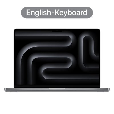 Apple MacBook Pro 14 : M3 chip 8C CPU/10C GPU/16GB/1TB - Space Gray-2024 (Eng-Keyboard)