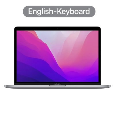 Apple MacBook Pro 13 : M2 chip 8C CPU/10C GPU/8GB/256GB - Silver 2022 (Eng-Keyboard)