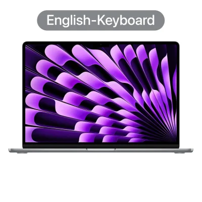 Apple MacBook Air 15 : M3 chip 8C CPU/10C GPU/16GB/512GB - Space Gray-2024 (Eng-Keyboard)