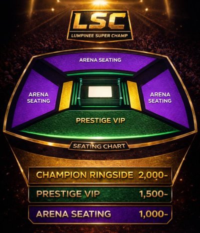 LSC ลุมพินี ซุปเปอร์ แชมป์ | เสาร์ 16 พฤษภาคม; เริ่ม 18:30 น.