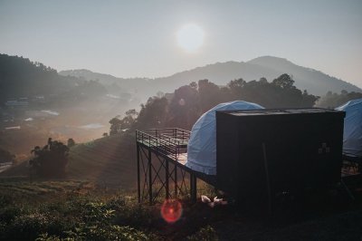 เต็นท์โดม Geodesic Dome Tent