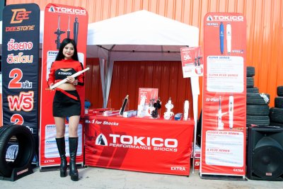 บรรยากาศ บูธ Tokico งานเปิดสาขาออโต้แบคส์ สาขาศุขประยูธ - VSK