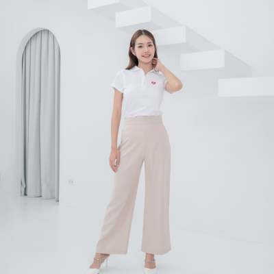 HPYT DryTech Slim Fit Polo For Her "สีขาว"