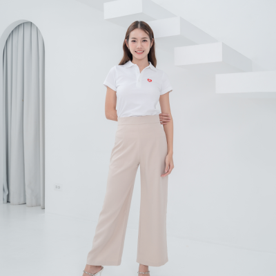 HPYT DryTech Slim Fit Polo For Her "สีขาว"