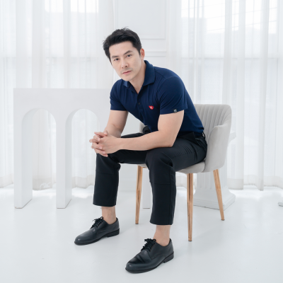 HPYT DryTech Slim Fit Polo For Him "สีกรมท่า"