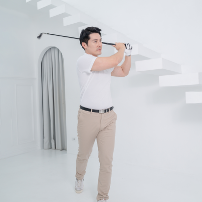 HPYT DryTech Slim Fit Polo For Him "สีขาว"