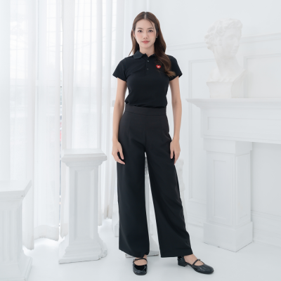 HPYT Easy Pants for her กางเกงขายาวผู้หญิง "สีดำ"