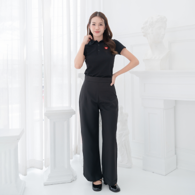 HPYT Easy Pants for her กางเกงขายาวผู้หญิง "สีดำ"
