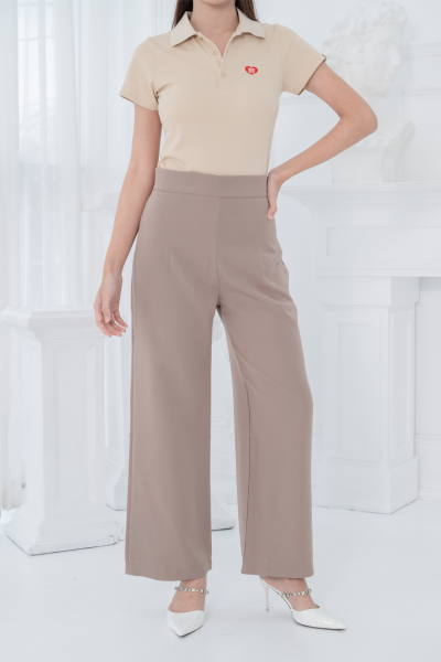 HPYT Easy Pants for her กางเกงขายาวผู้หญิง "สีโอวัลติน"