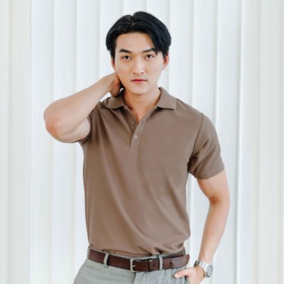 เสื้อโปโล "รุ่นไม่มีกระเป๋า" สีม็อคค่า เสื้อโปโล "รุ่นไม่มีกระเป๋า" สีม็อคค่า