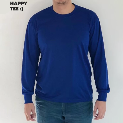 IB Free Size Workwear Crew Neck T-Shirt - Dark Blue