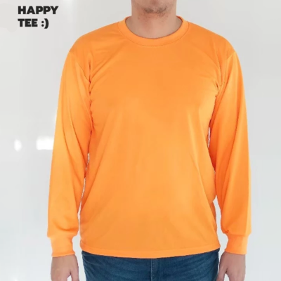 IB Free Size Workwear Crew Neck T-Shirt - Orange
