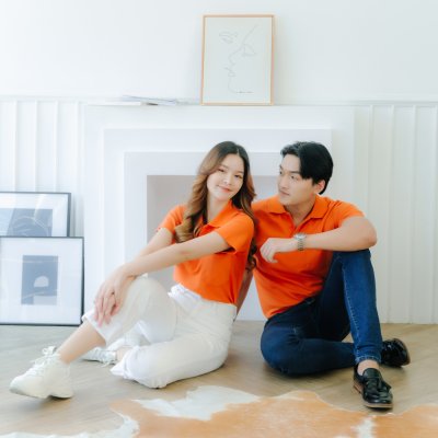 เสื้อโปโล "รุ่นมีกระเป๋า" สีส้มแอปริคอต เสื้อโปโล "รุ่นมีกระเป๋า" สีส้มแอปริคอต