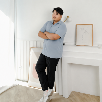 Plus Size Polo Shirt (No Pocket) - Kram
