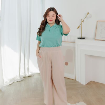 เสื้อโปโล รุ่นมีกระเป๋า สีเขียวมิ้นท์